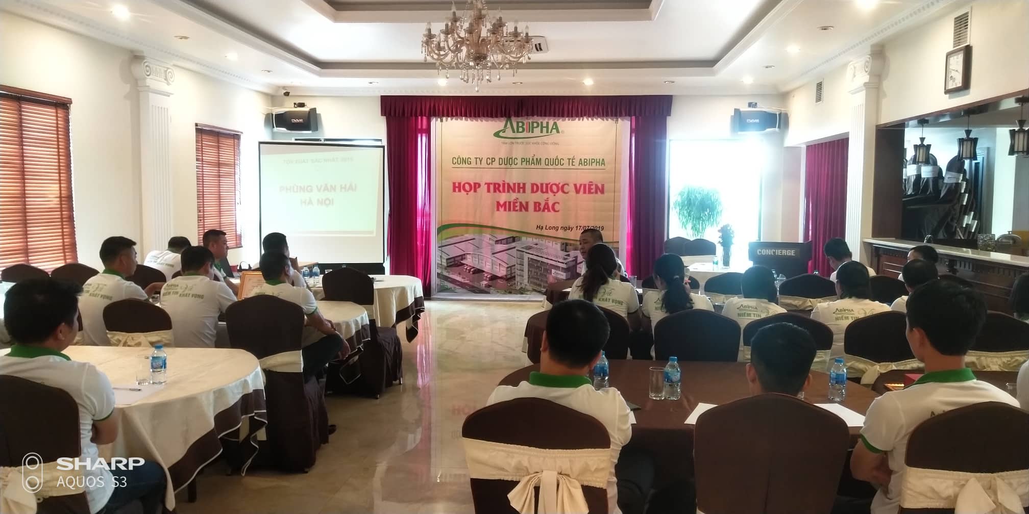 Abipha họp trình dược viên 2019 tại Hạ Long – Quảng Ninh